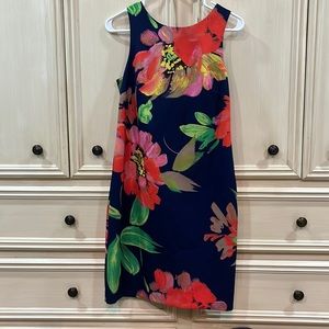 Trina Turk floral shift dress